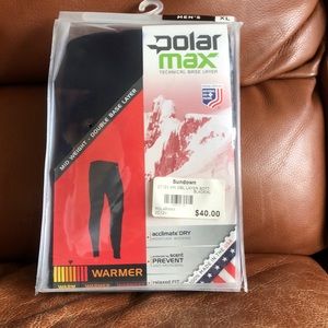 Polar Max Technical Double Base Layer, Black, XL